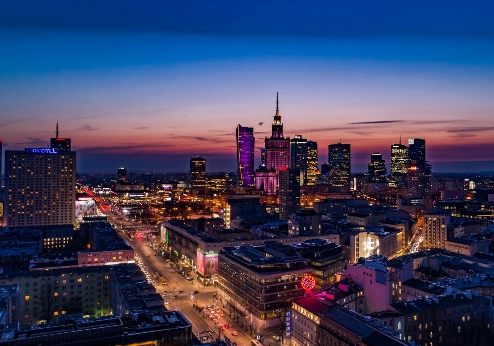 Best hotels for escort meetings in Warsaw